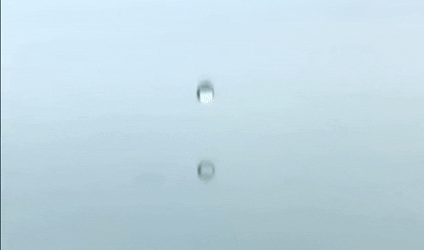 A ripple on water