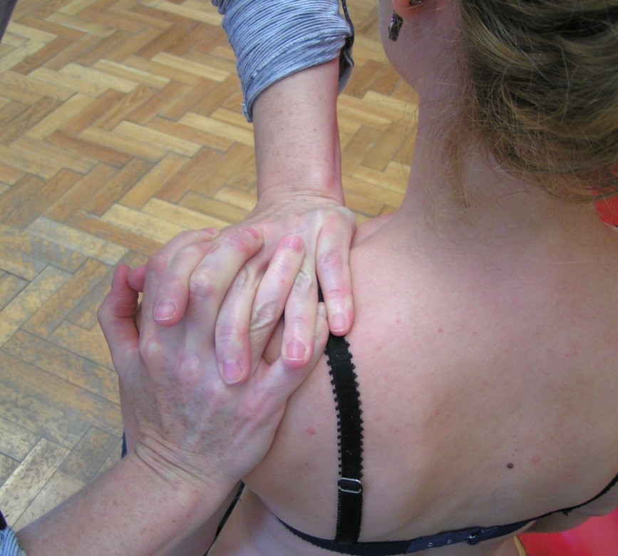 Acromioclavicularis Shear teszt